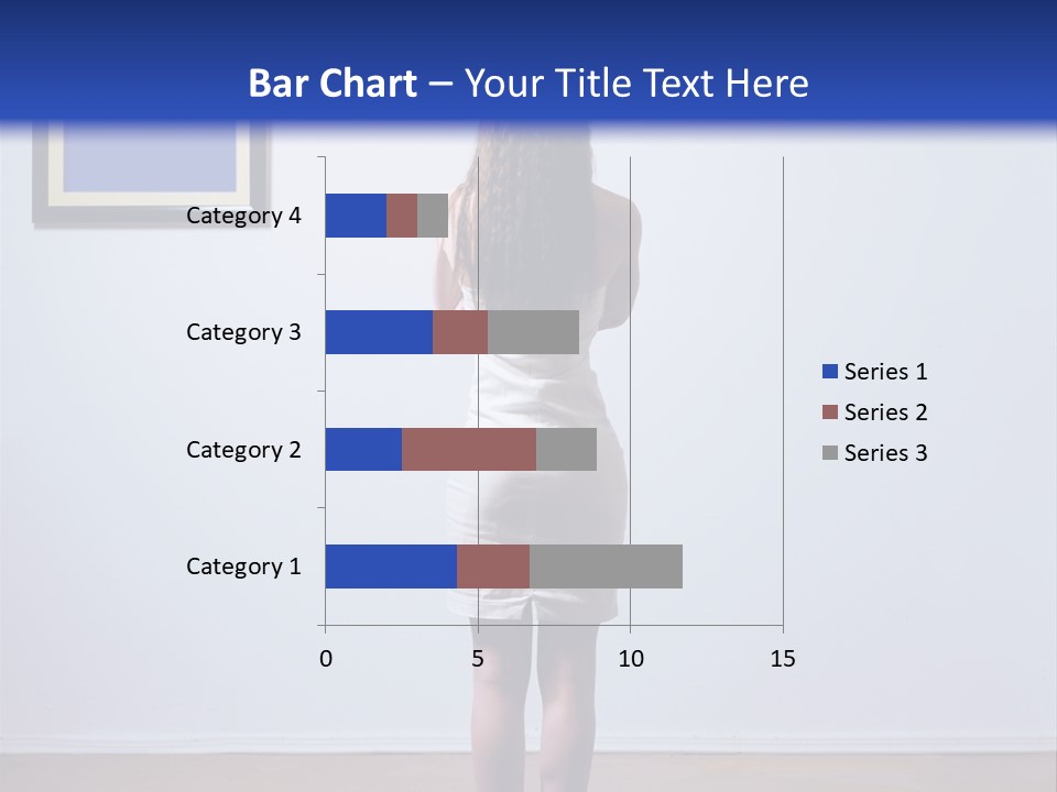 Blue View Rear PowerPoint Template