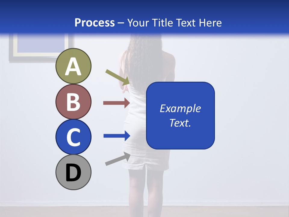 Blue View Rear PowerPoint Template