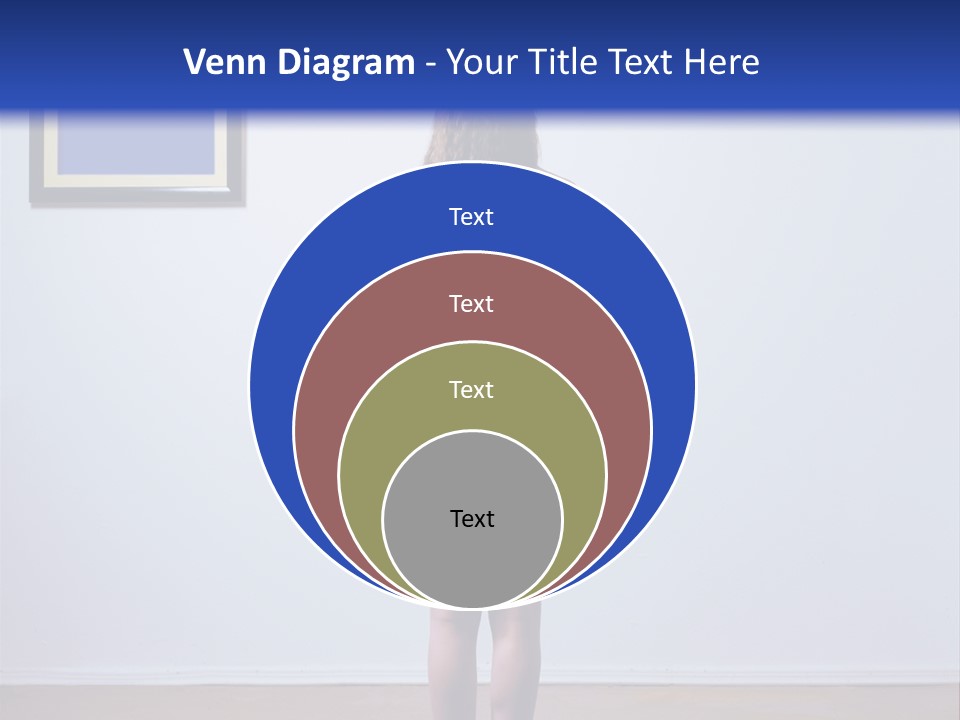 Blue View Rear PowerPoint Template
