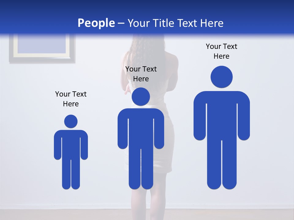 Blue View Rear PowerPoint Template