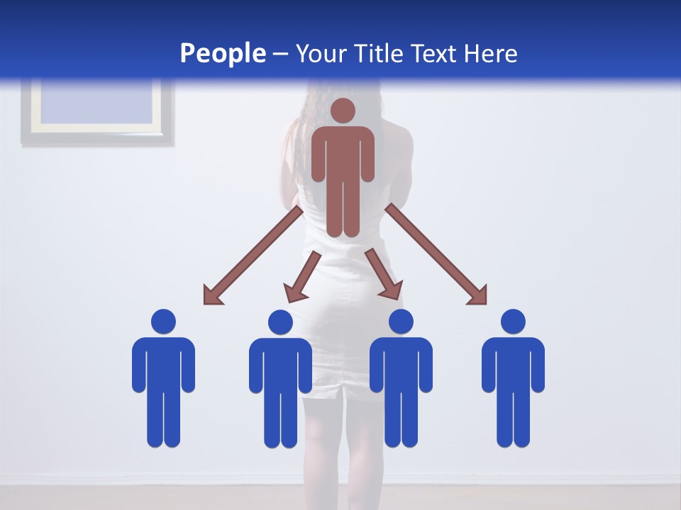 Blue View Rear PowerPoint Template