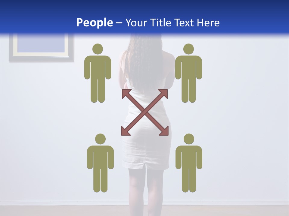 Blue View Rear PowerPoint Template