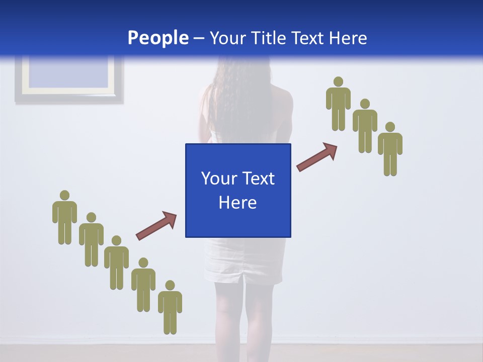 Blue View Rear PowerPoint Template