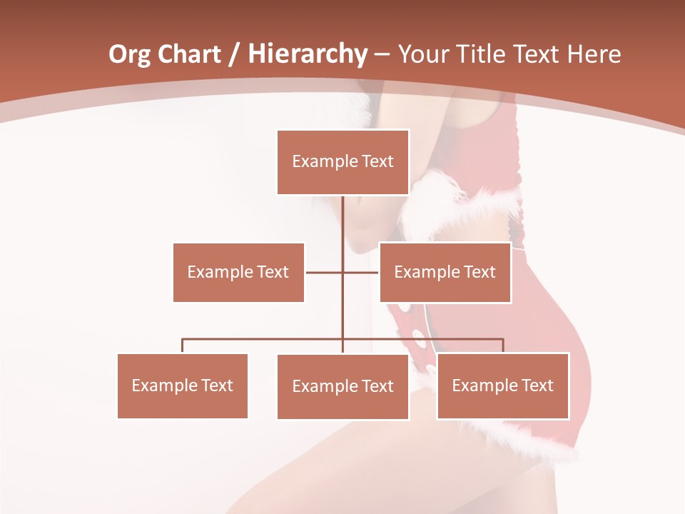 Beautiful Woman Joyful PowerPoint Template