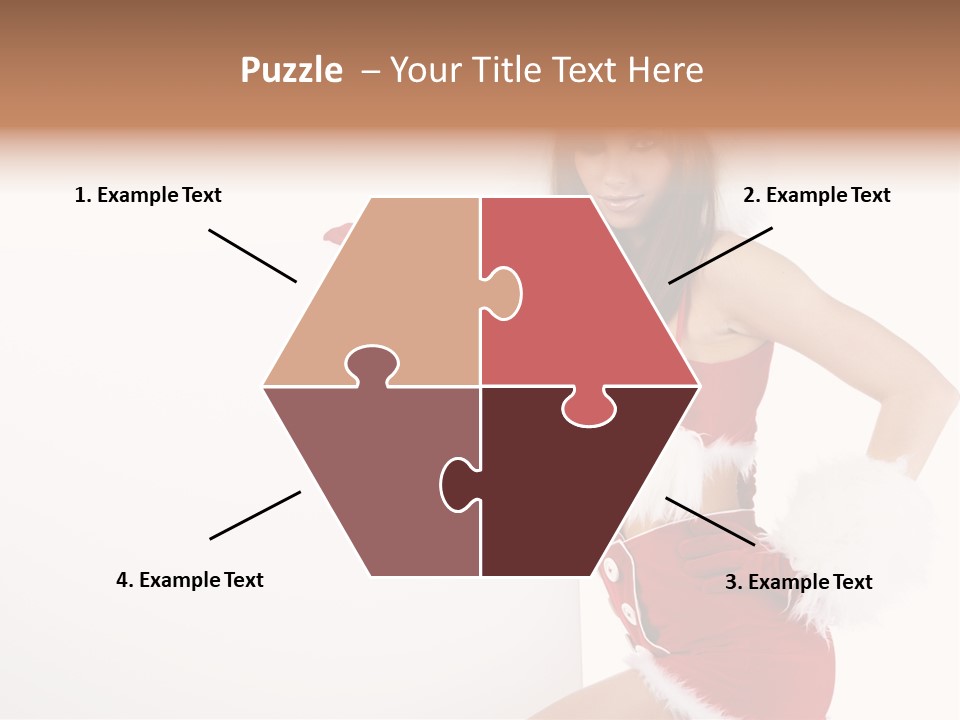 December Empty Sign PowerPoint Template