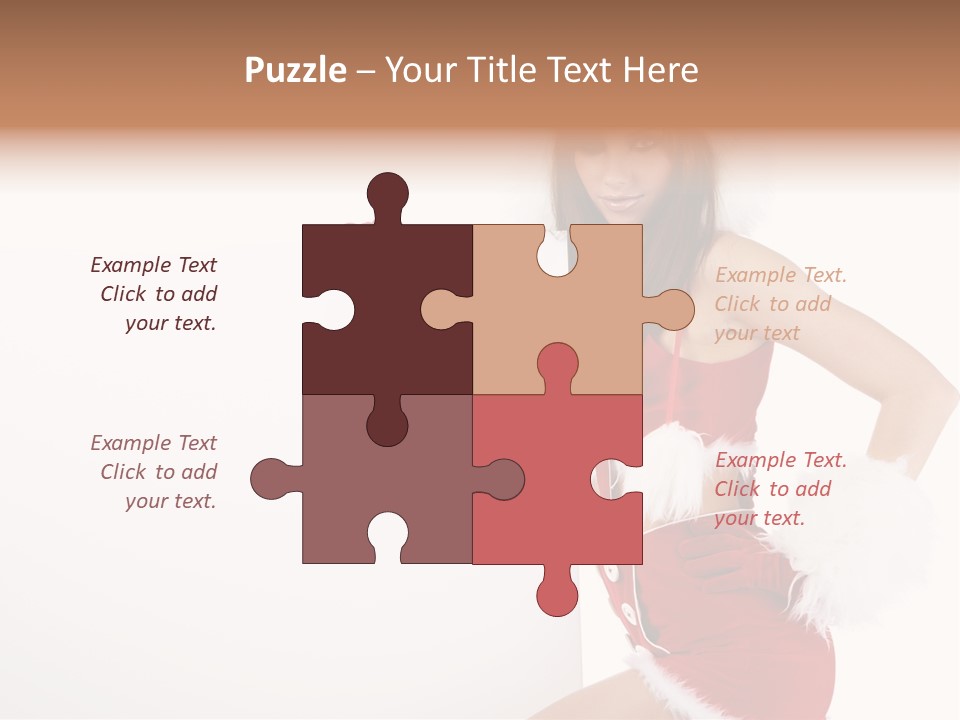 December Empty Sign PowerPoint Template