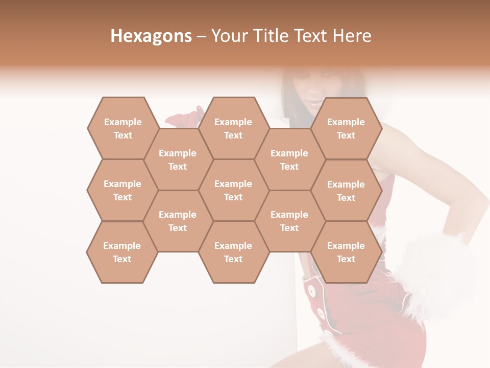 December Empty Sign PowerPoint Template