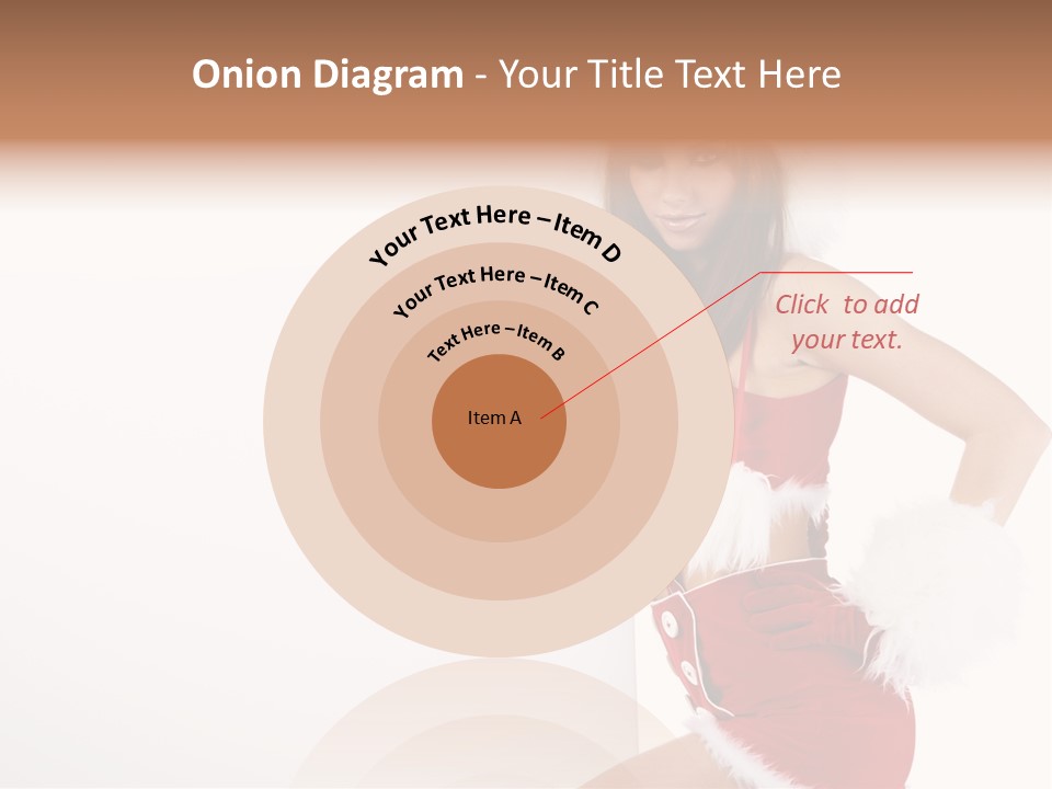 December Empty Sign PowerPoint Template