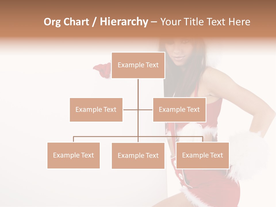 December Empty Sign PowerPoint Template