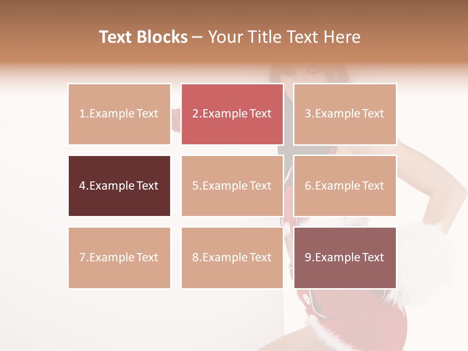 December Empty Sign PowerPoint Template