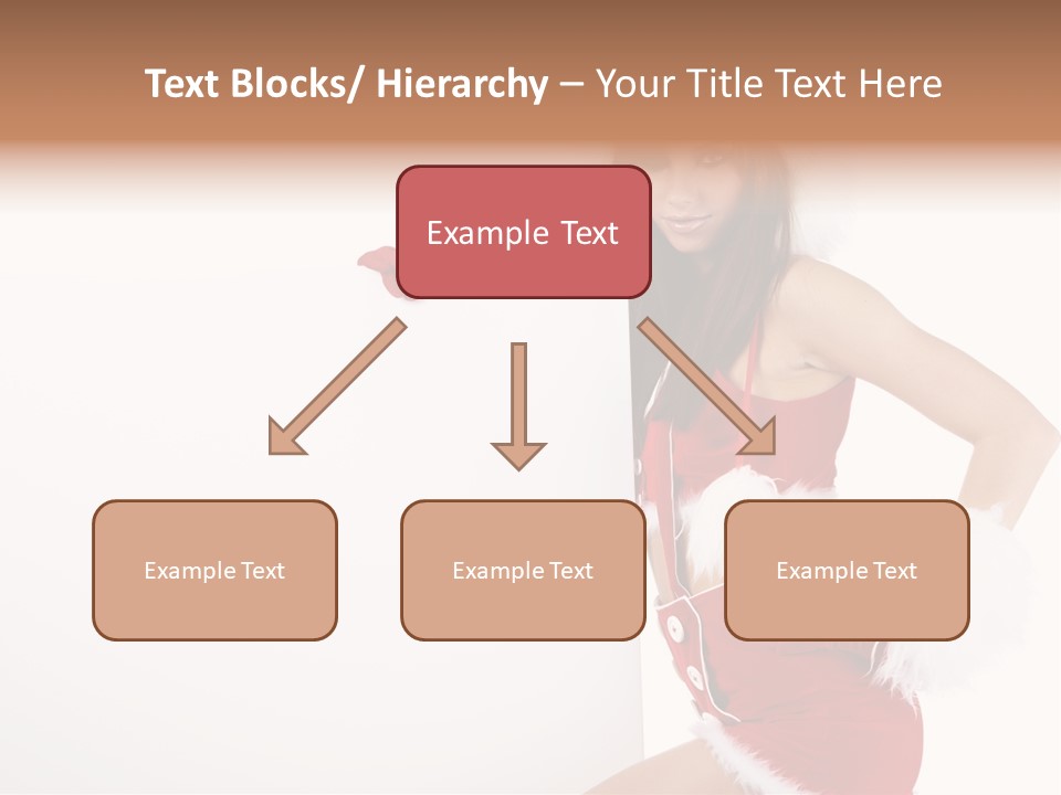 December Empty Sign PowerPoint Template
