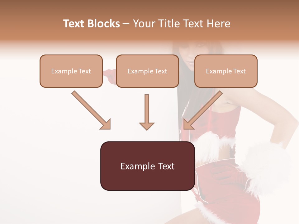 December Empty Sign PowerPoint Template