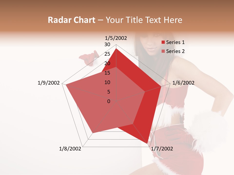 December Empty Sign PowerPoint Template