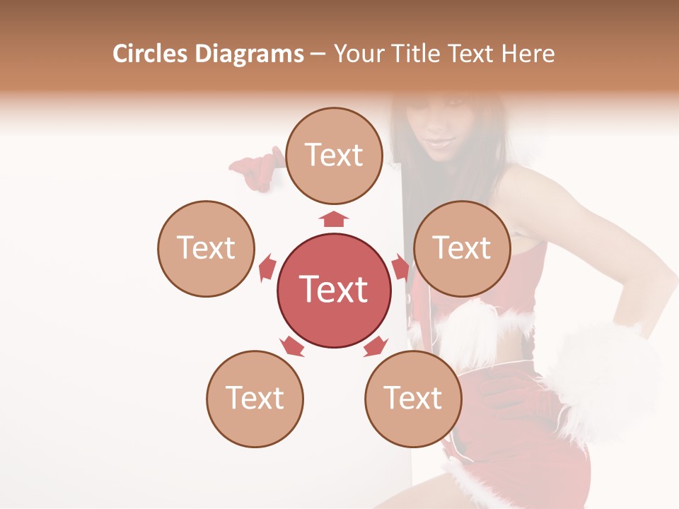 December Empty Sign PowerPoint Template