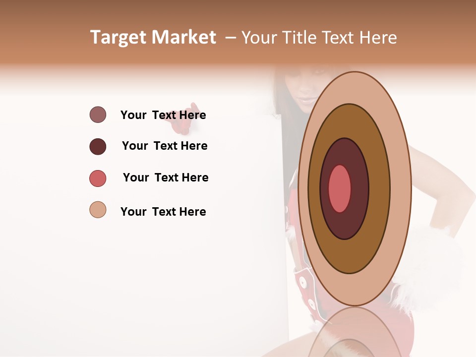 December Empty Sign PowerPoint Template