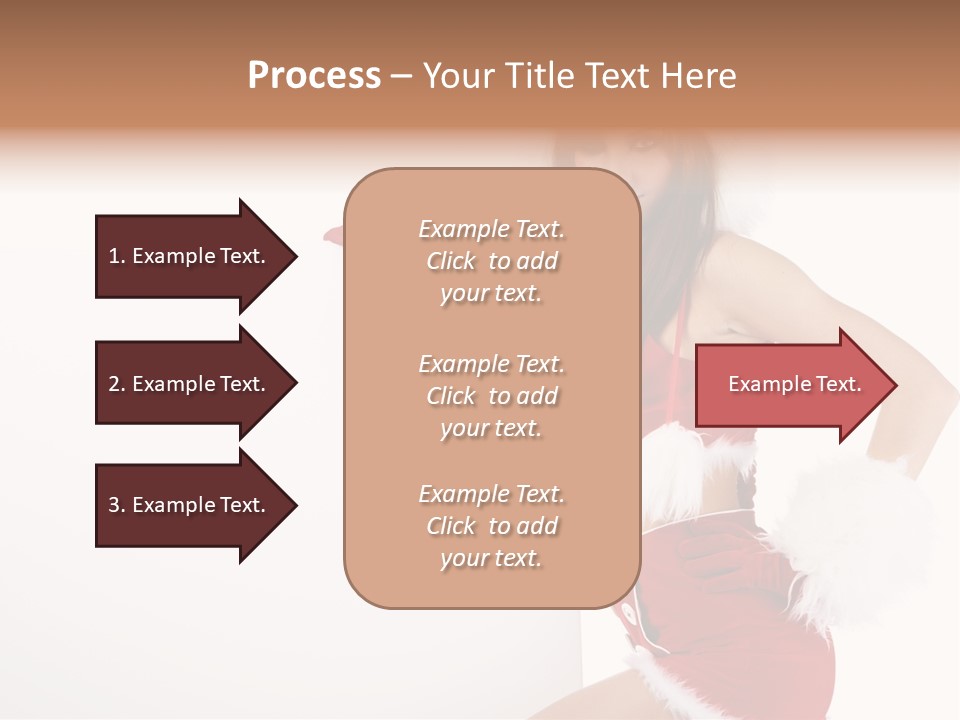 December Empty Sign PowerPoint Template