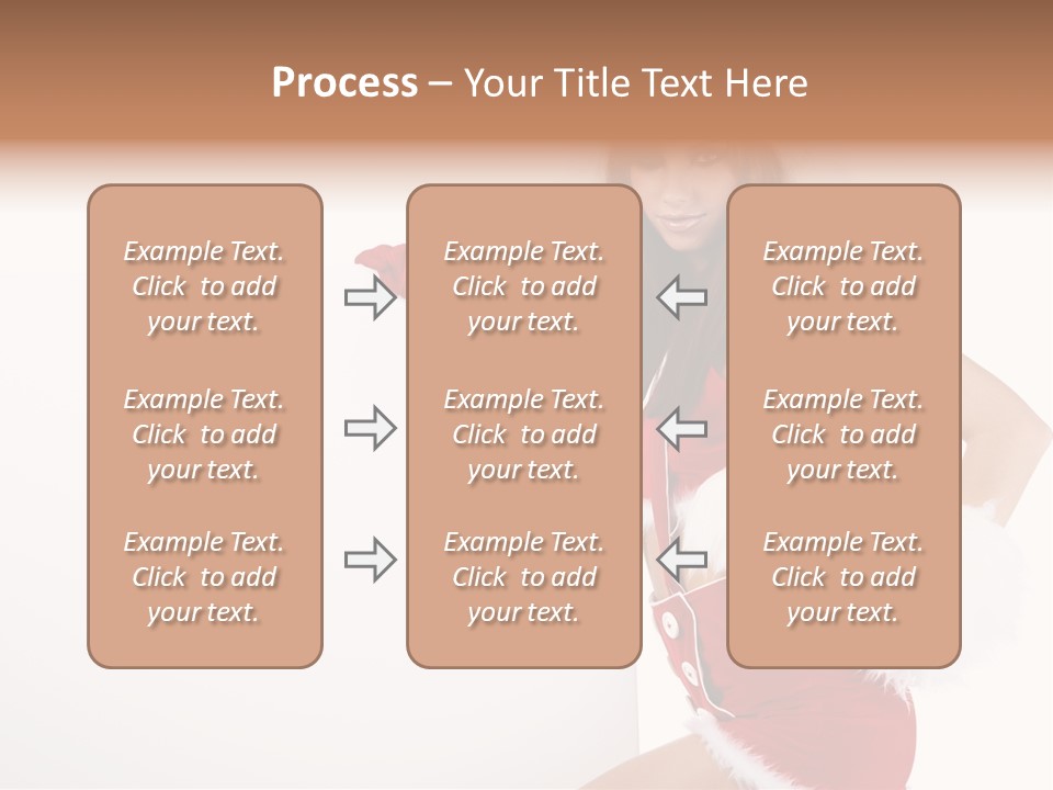 December Empty Sign PowerPoint Template