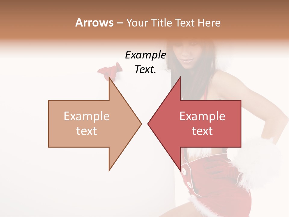 December Empty Sign PowerPoint Template