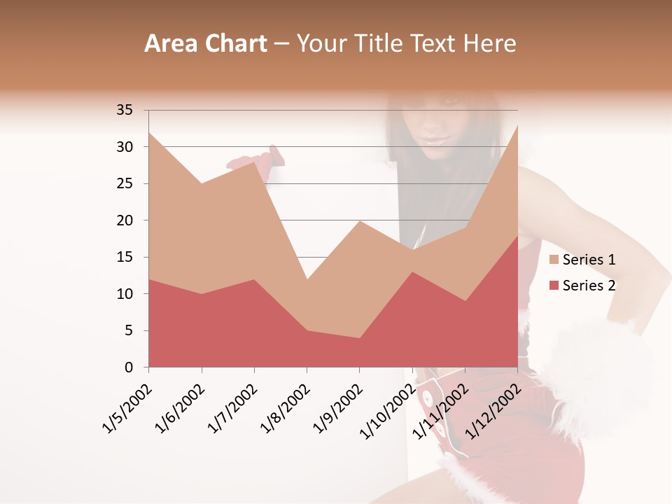 December Empty Sign PowerPoint Template