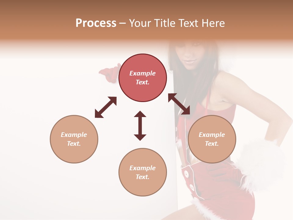 December Empty Sign PowerPoint Template