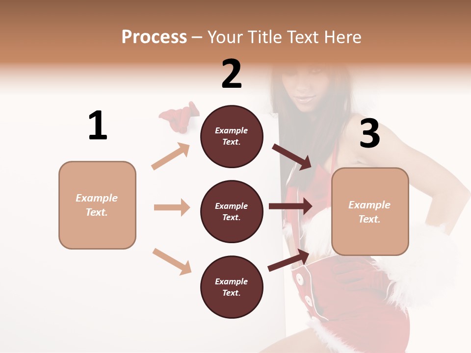 December Empty Sign PowerPoint Template