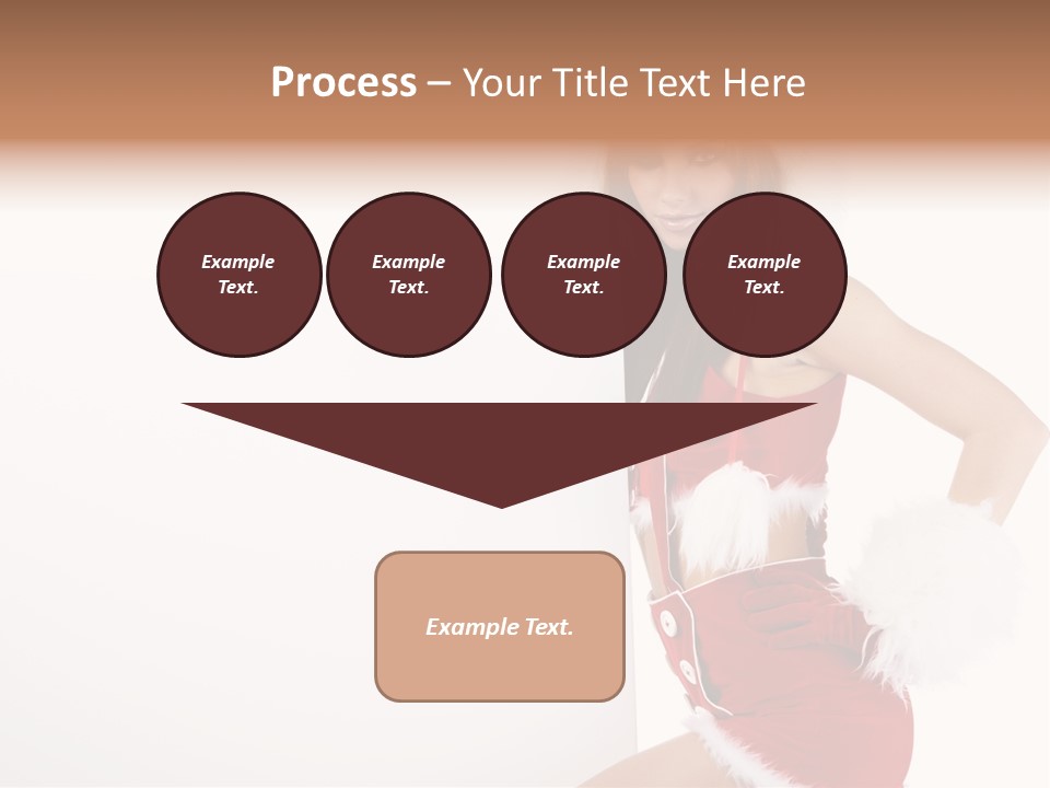 December Empty Sign PowerPoint Template