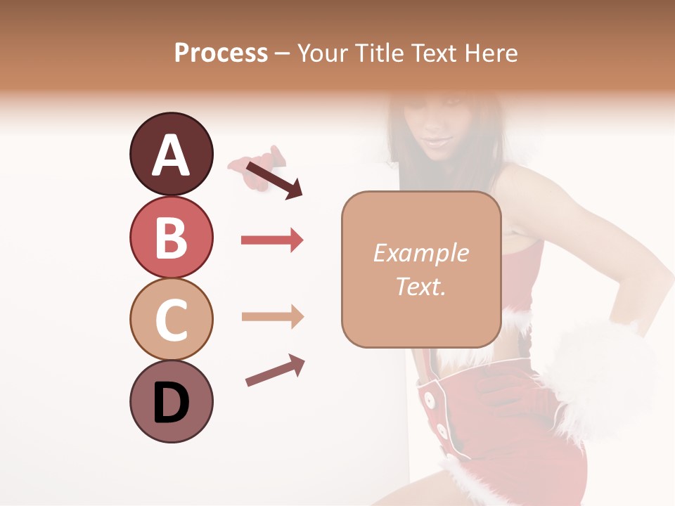 December Empty Sign PowerPoint Template