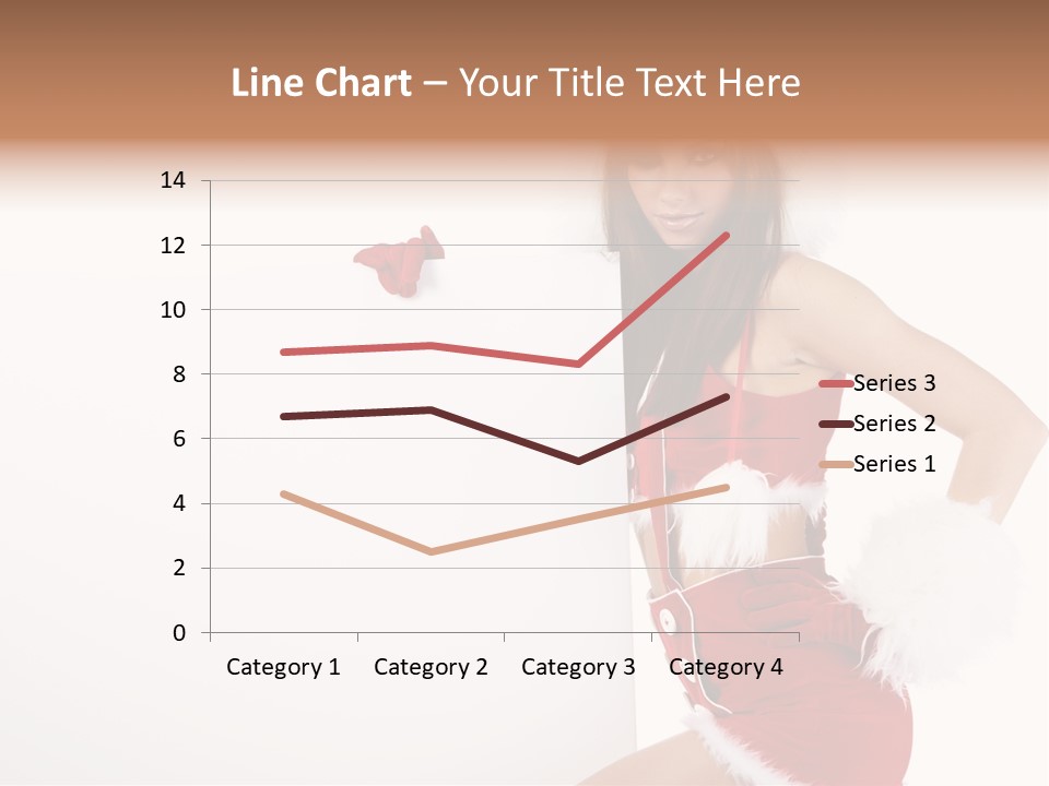 December Empty Sign PowerPoint Template