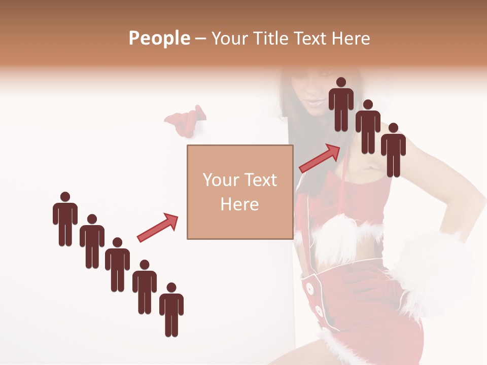 December Empty Sign PowerPoint Template