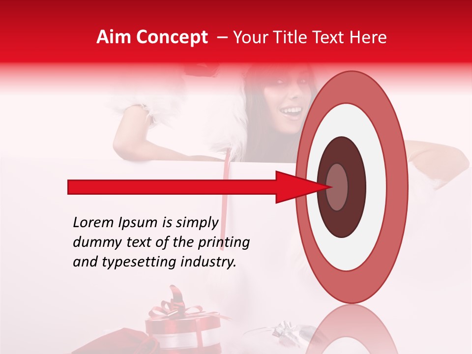 Ritual Female Sign PowerPoint Template