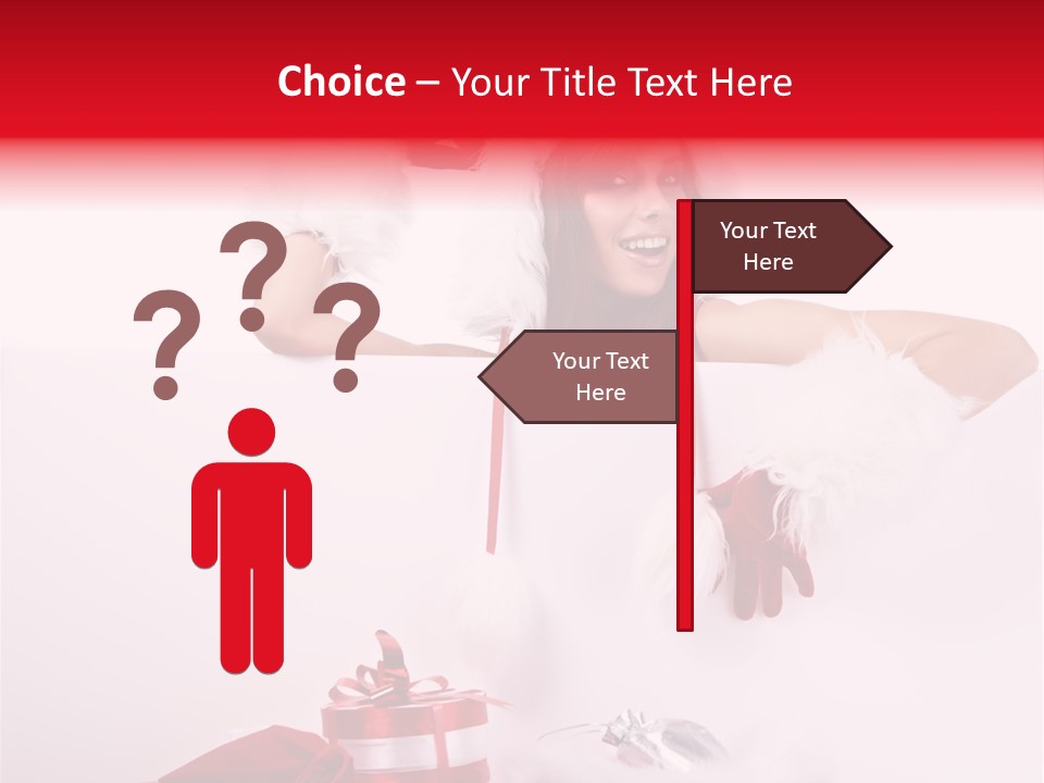 Ritual Female Sign PowerPoint Template