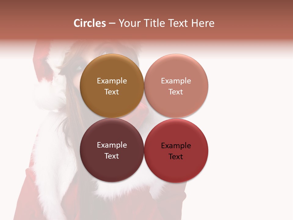 Gift Seasonal People PowerPoint Template