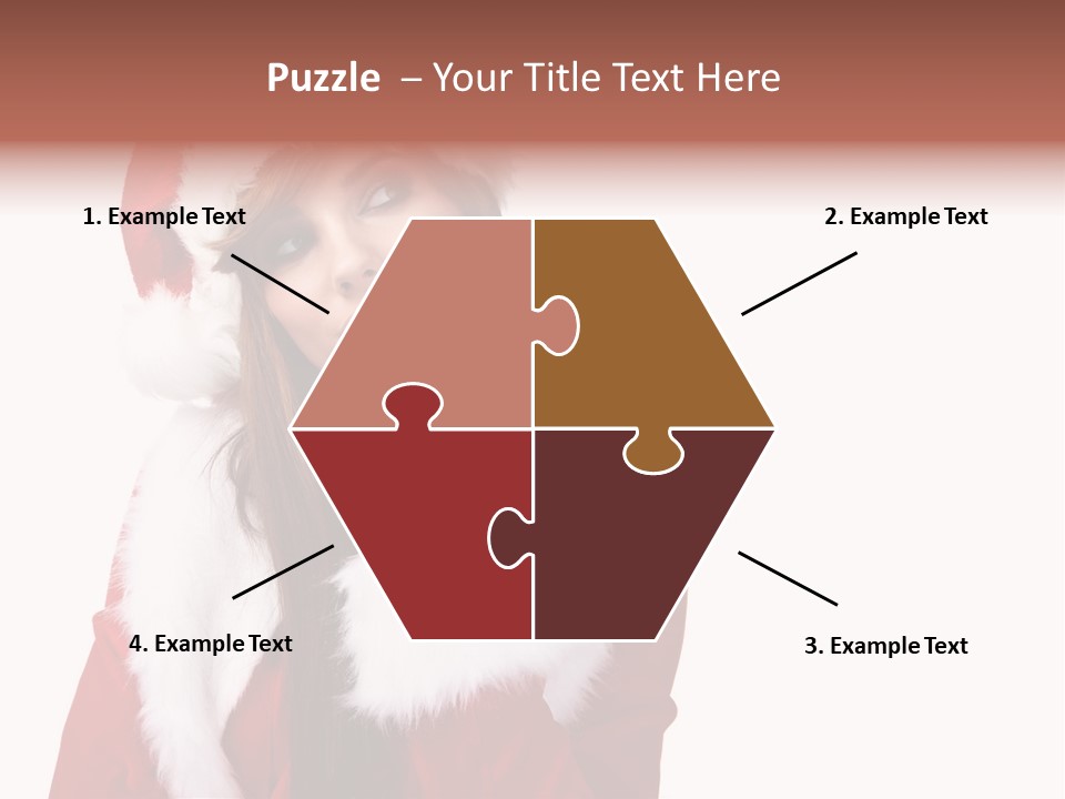 Gift Seasonal People PowerPoint Template