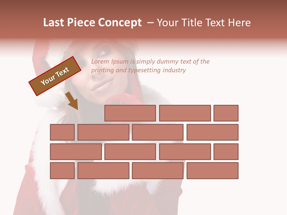 Gift Seasonal People PowerPoint Template