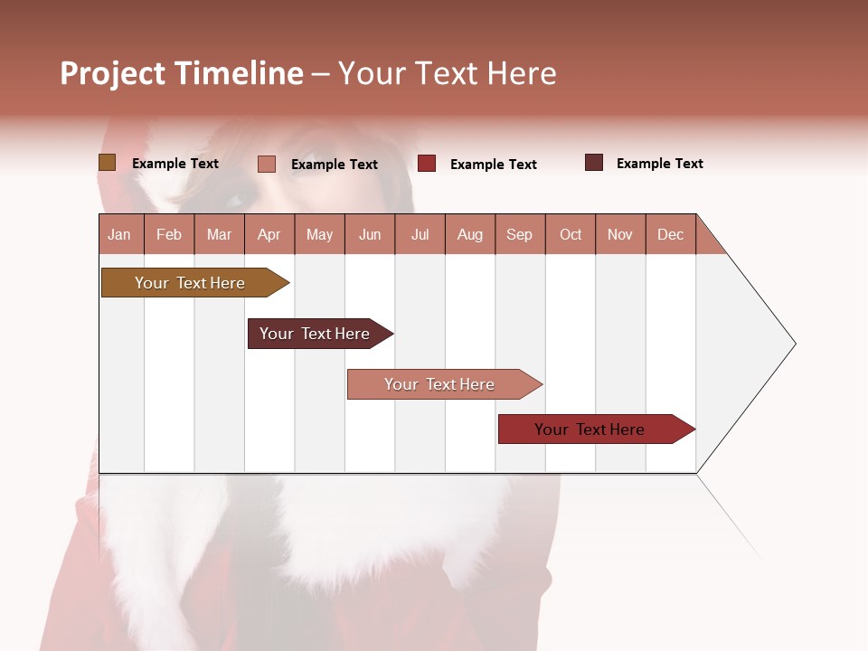 Gift Seasonal People PowerPoint Template