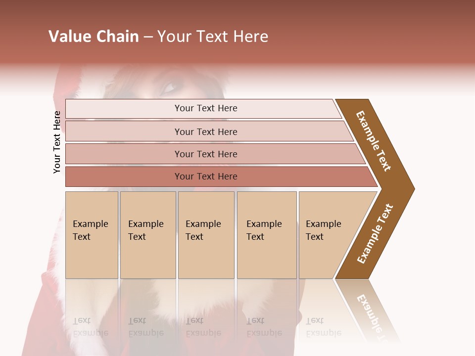 Gift Seasonal People PowerPoint Template