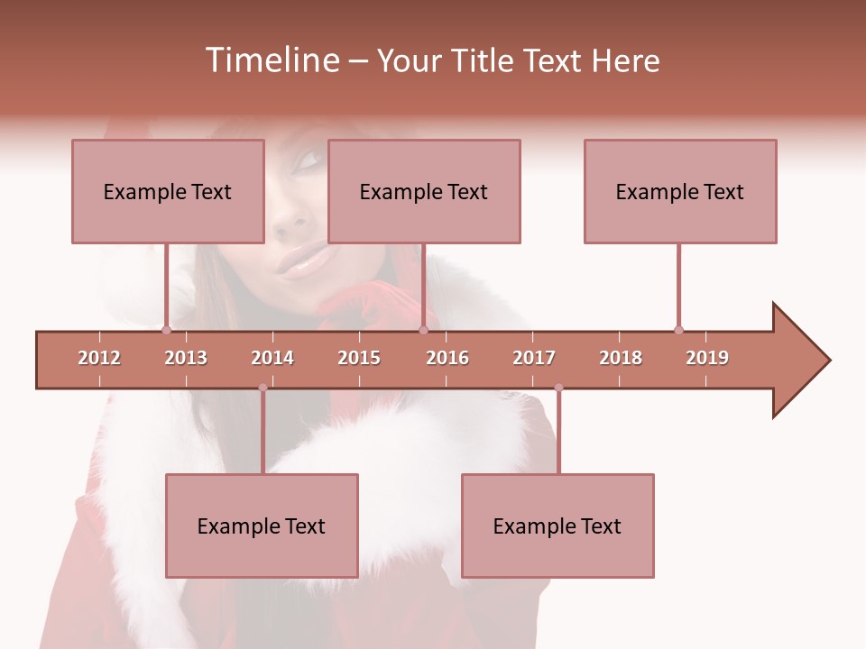 Gift Seasonal People PowerPoint Template