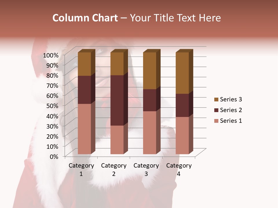 Gift Seasonal People PowerPoint Template