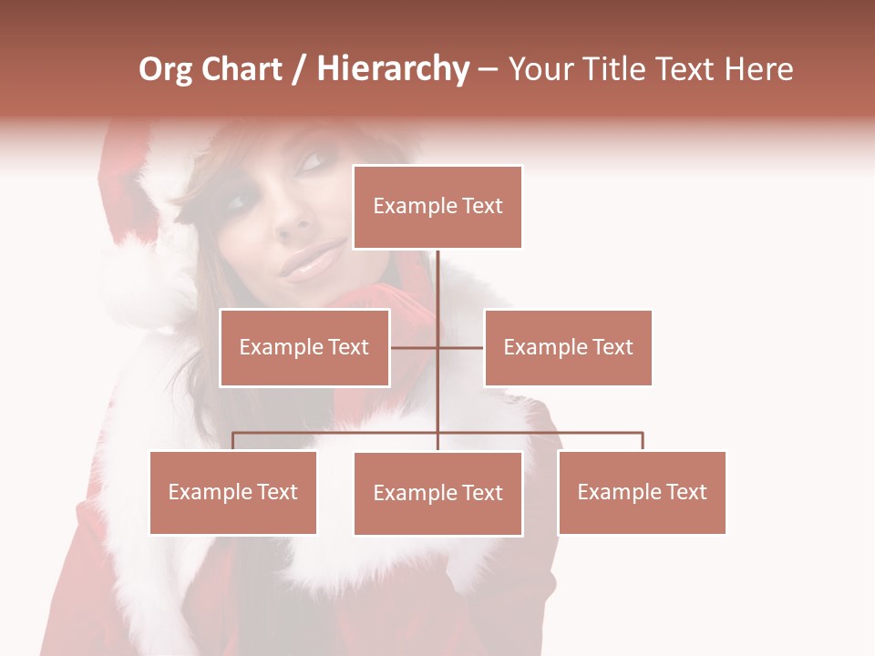 Gift Seasonal People PowerPoint Template