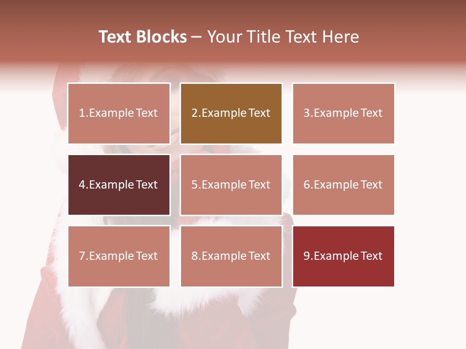 Gift Seasonal People PowerPoint Template