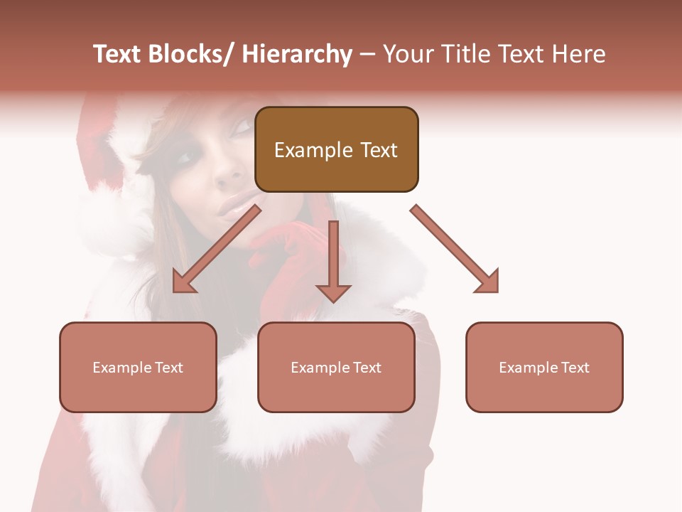 Gift Seasonal People PowerPoint Template