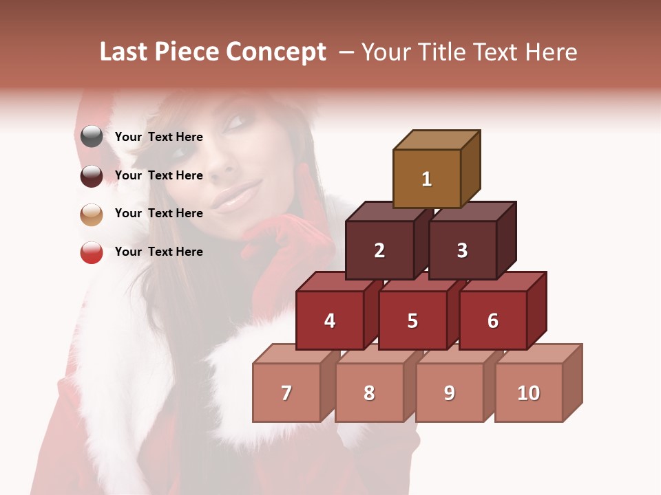 Gift Seasonal People PowerPoint Template