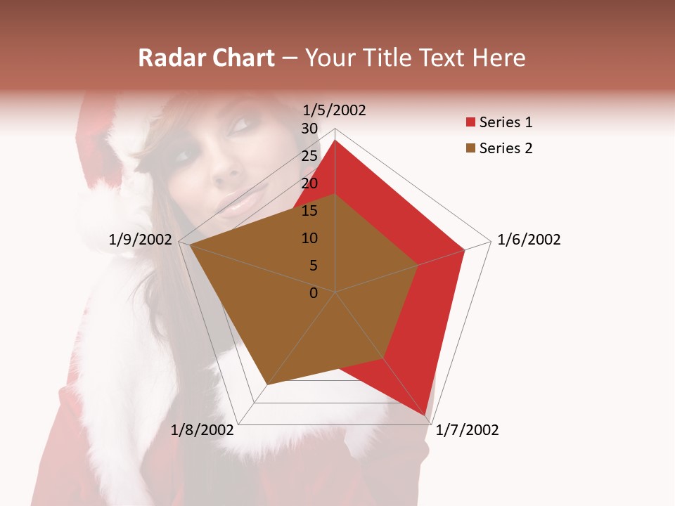 Gift Seasonal People PowerPoint Template