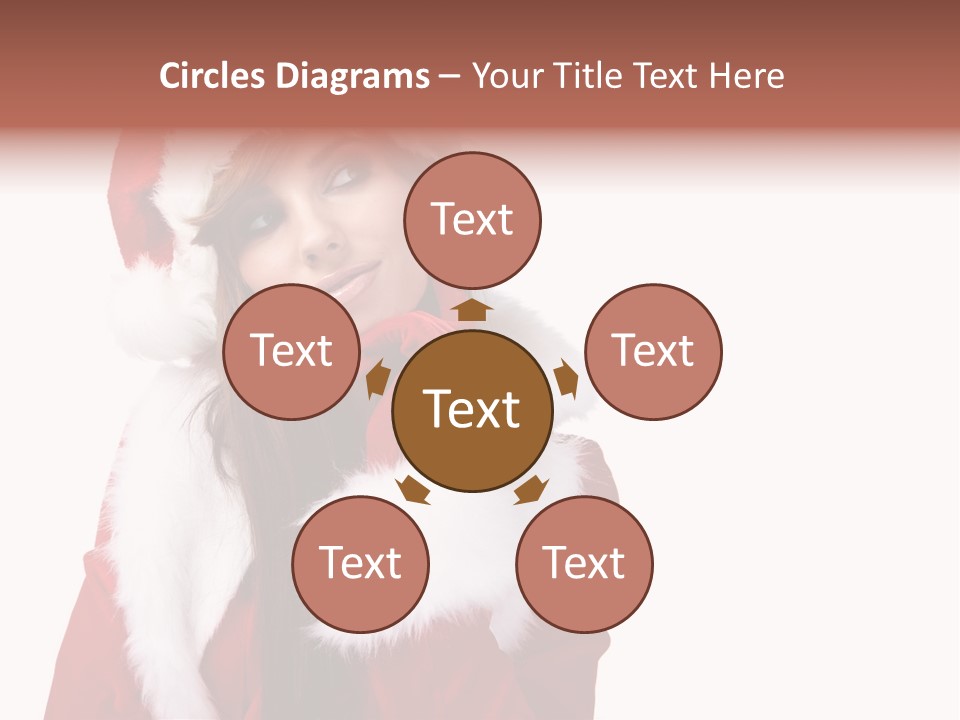 Gift Seasonal People PowerPoint Template