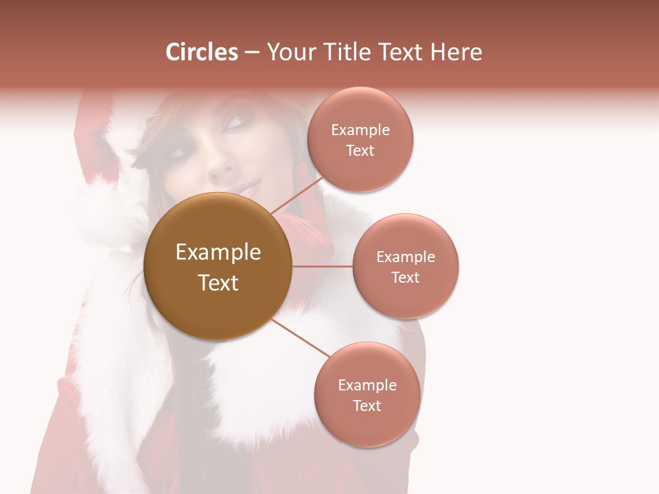 Gift Seasonal People PowerPoint Template