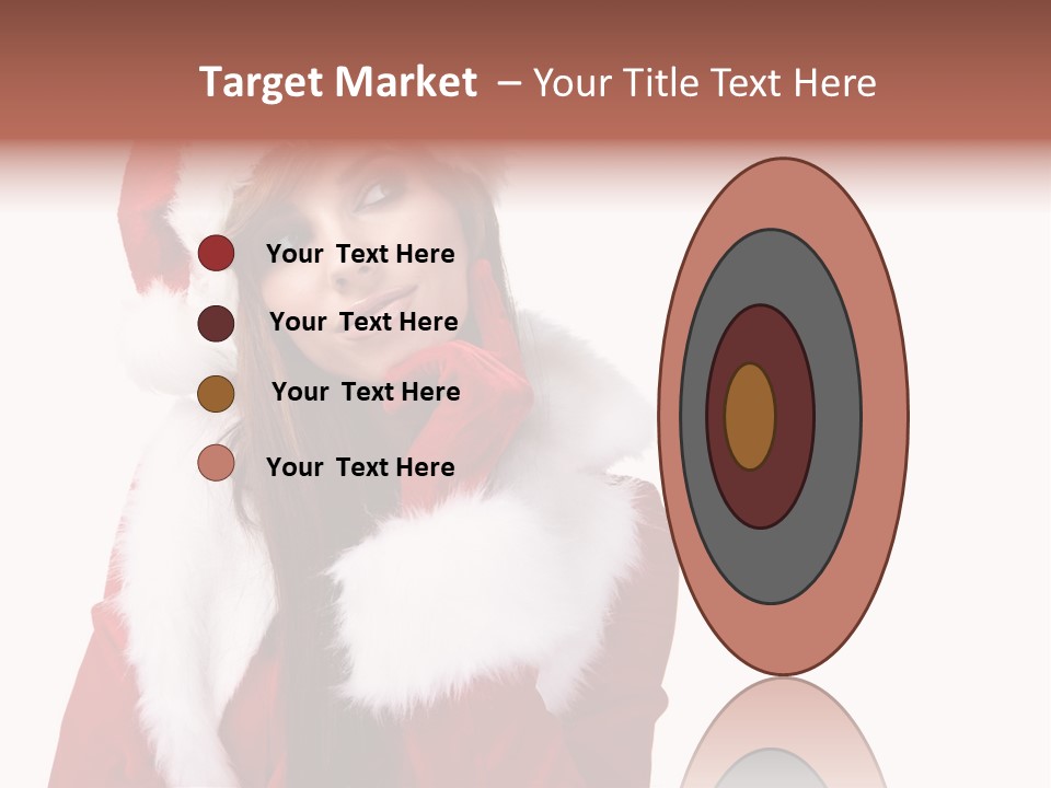 Gift Seasonal People PowerPoint Template