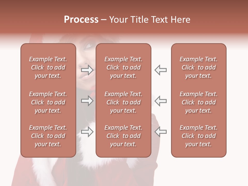 Gift Seasonal People PowerPoint Template