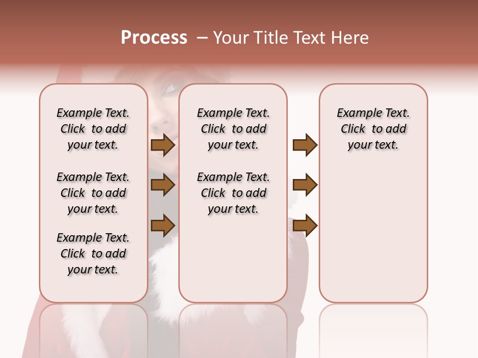 Gift Seasonal People PowerPoint Template