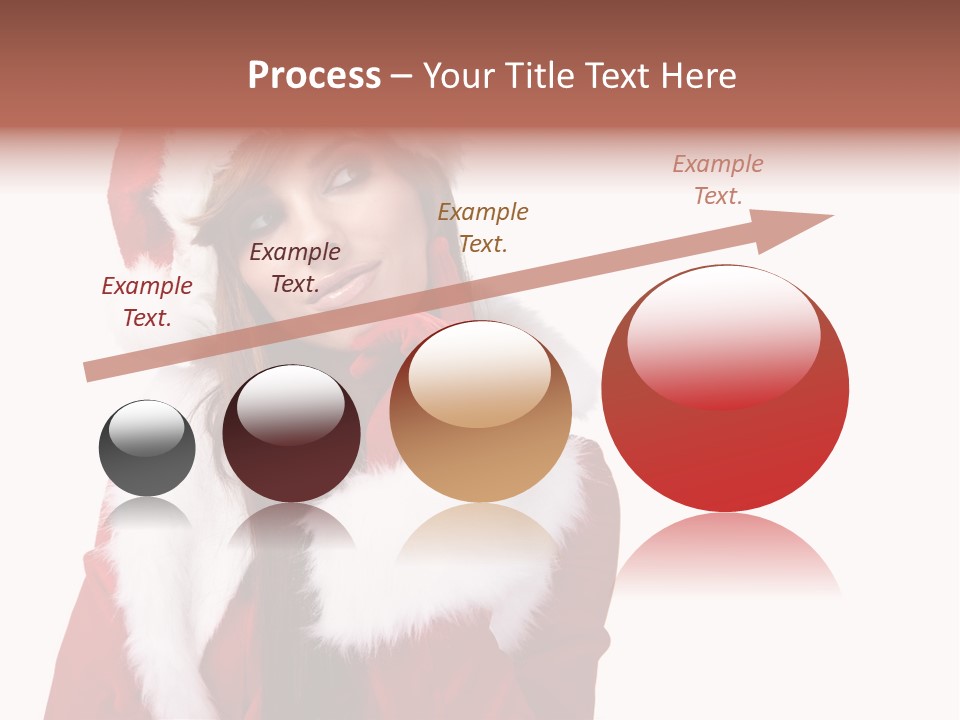 Gift Seasonal People PowerPoint Template