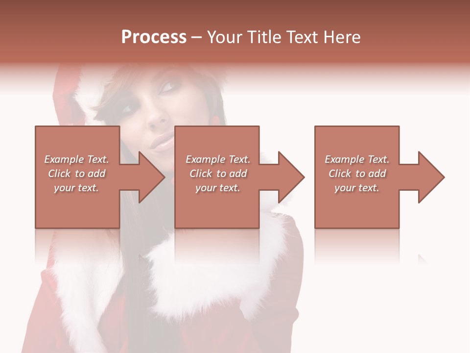 Gift Seasonal People PowerPoint Template
